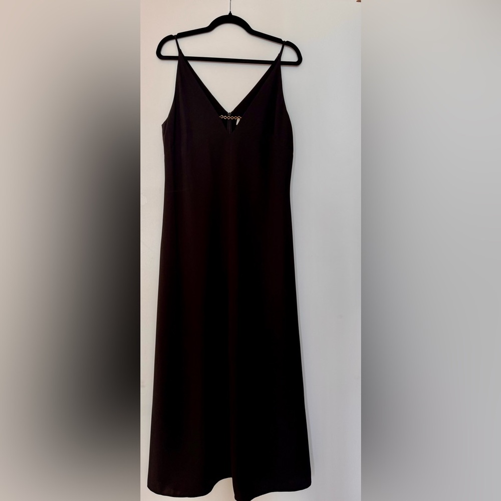 Zimmermann Black Chain-Embellished Midi Dress Size AU1-US 6, UK 10, FR 38, IT 42 - Picture 9 of 12